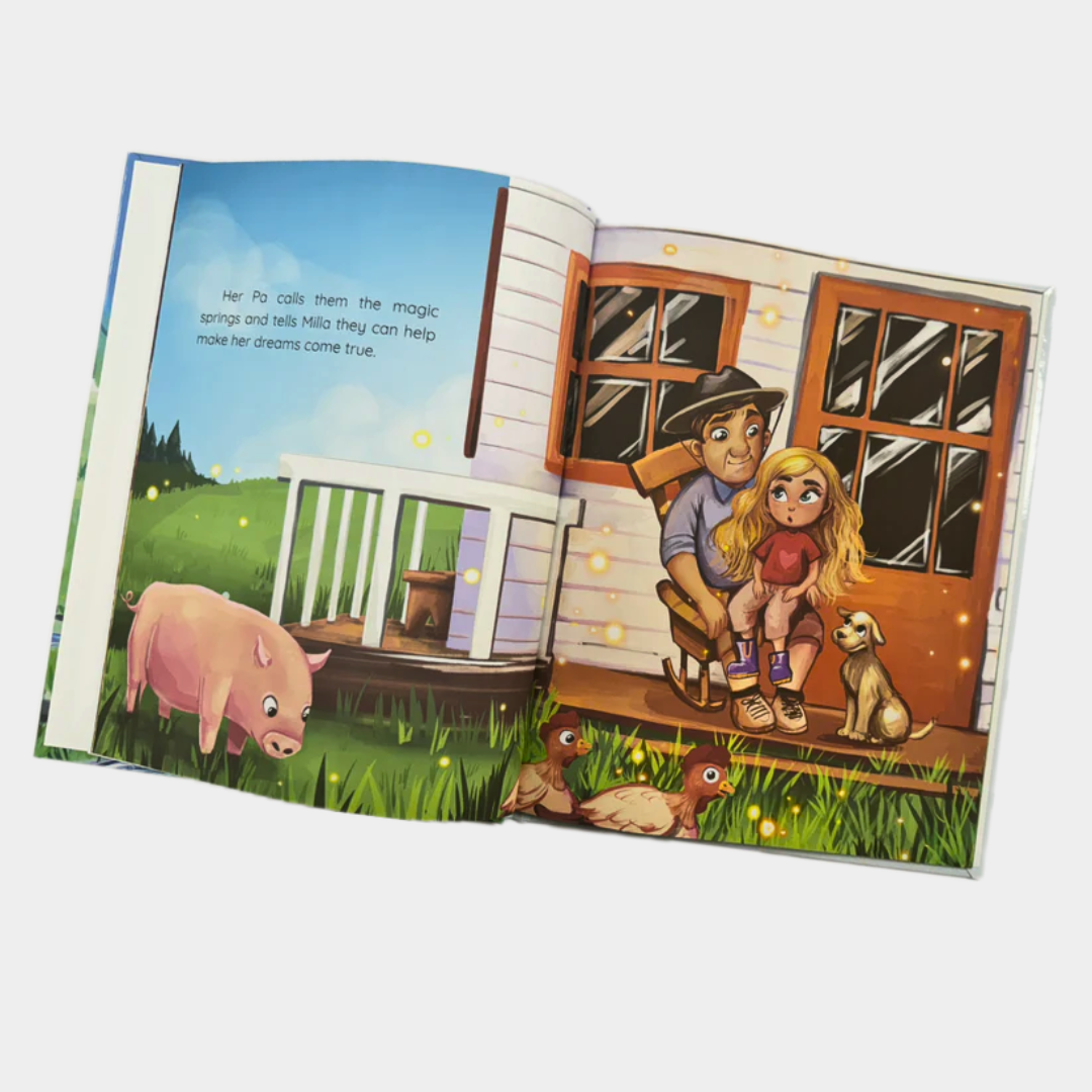 Book - Milla & The Magic Springs (Hard Cover)
