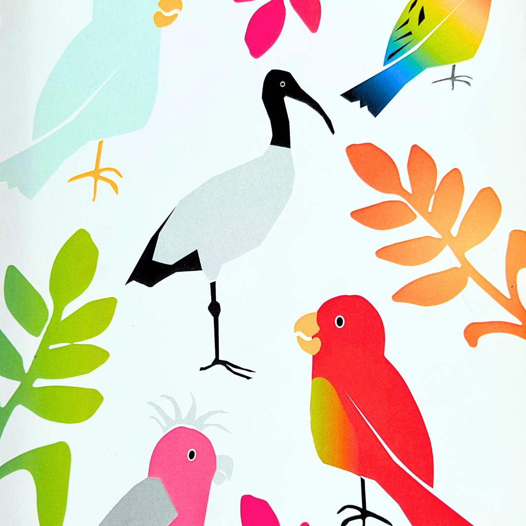 Tea Towel - Birds (PARKES)
