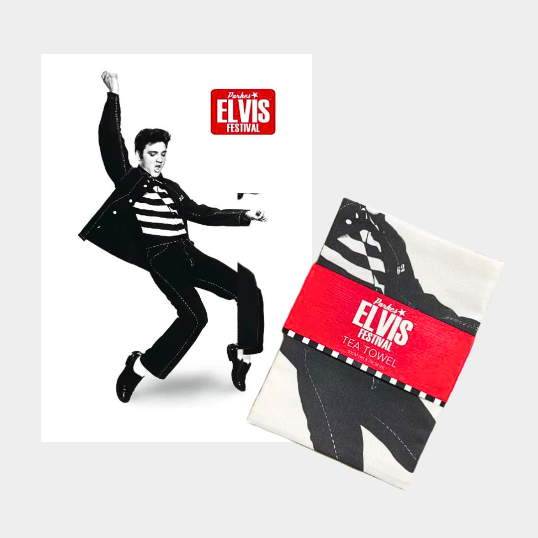 Tea Towel - Elvis Image