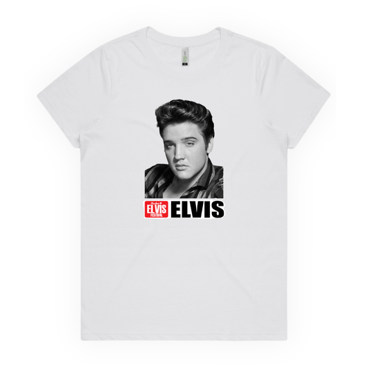 T Shirt - 2025 White/Elvis