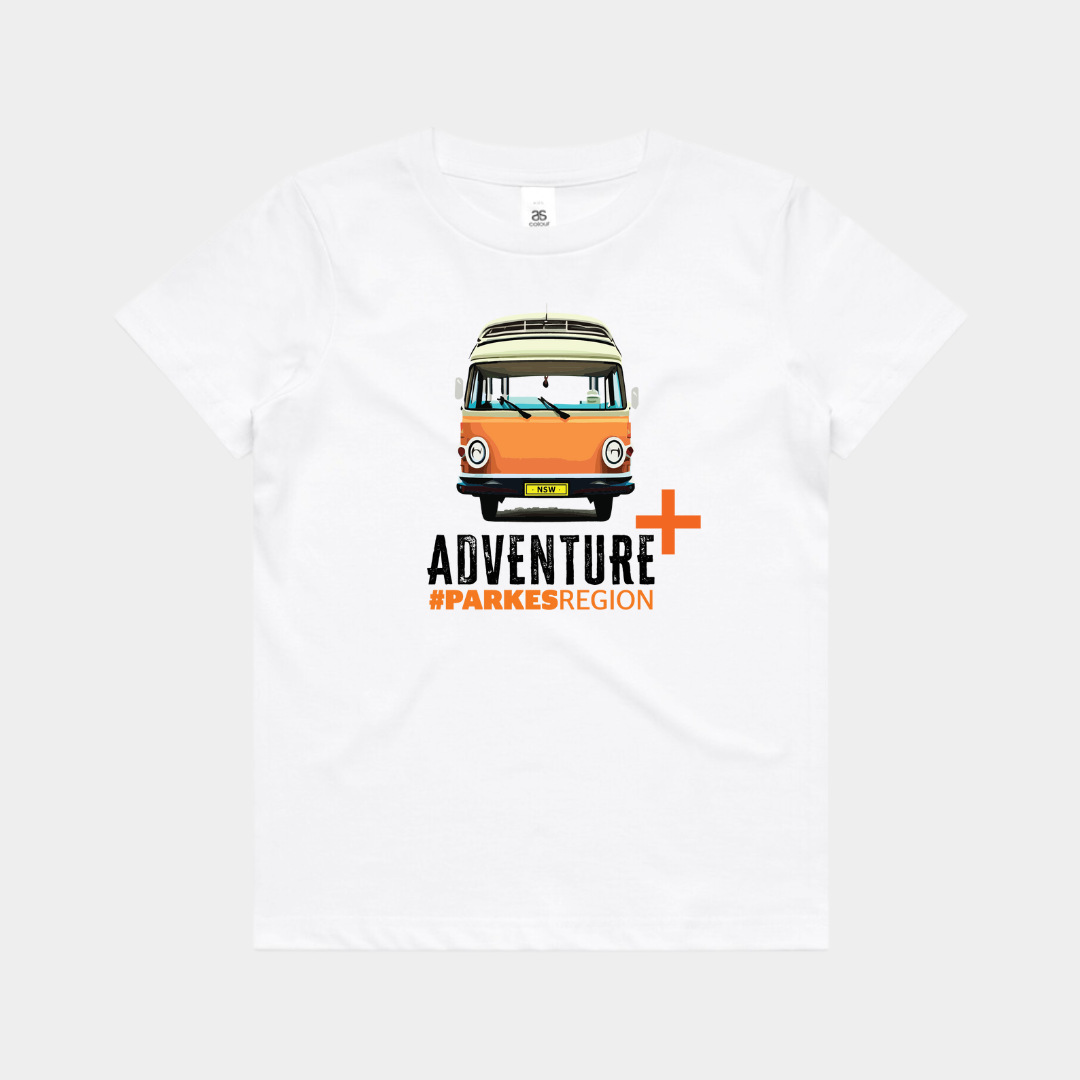 T Shirt - Parkes Region Adventure Van (Kids)