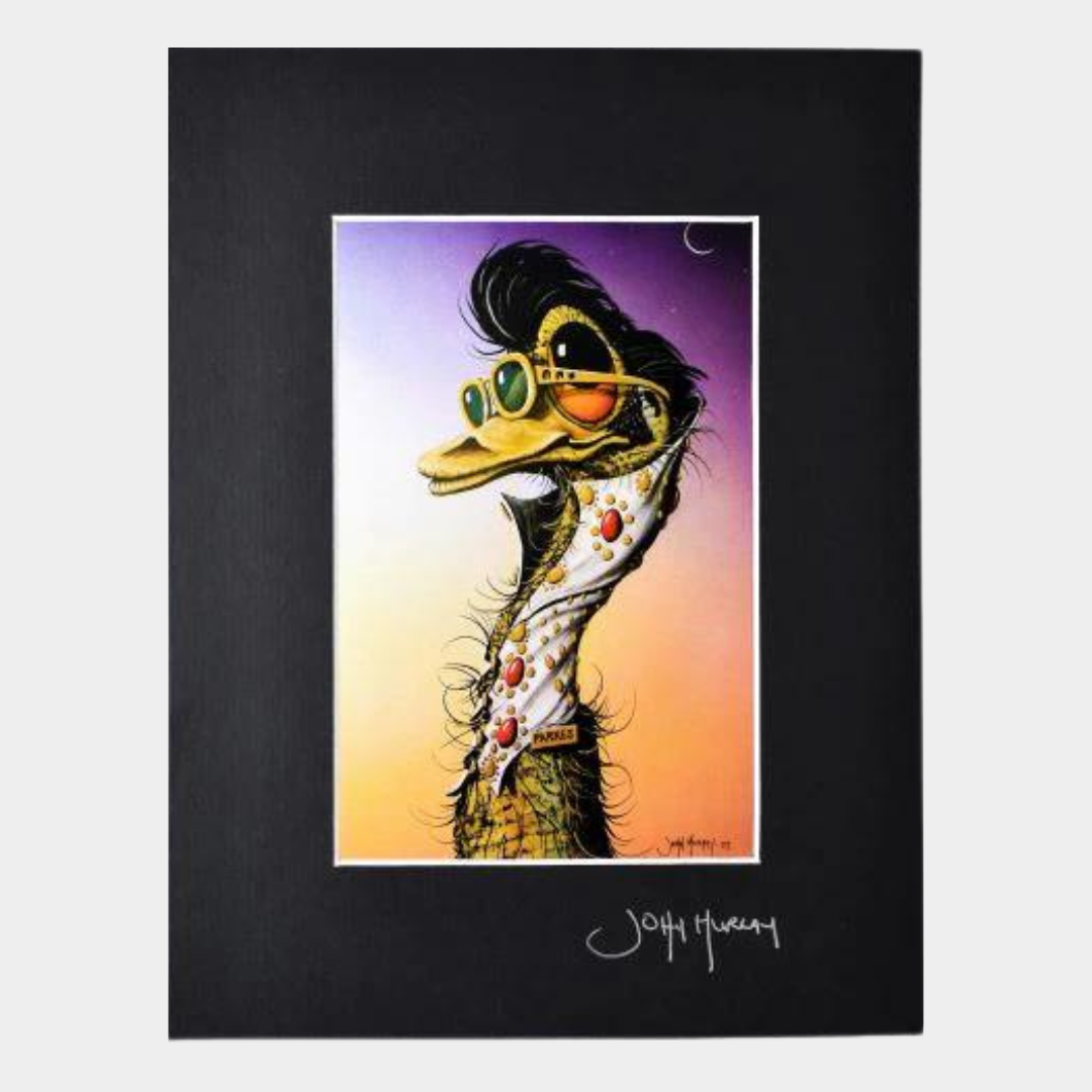 Framed Print - Rockin Emu (John Murray)