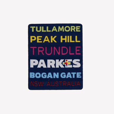 Badge - Parkes Shire Names